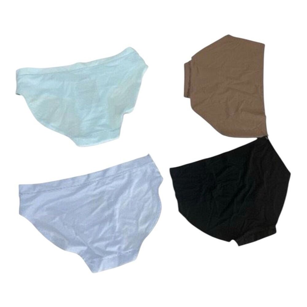 Art Class 4 Pack Girls Blue Brown Black Hipster Panties Size S(6/7) - Picture 2 of 11